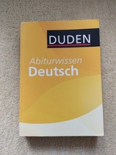 Duden abiturwissen deutsch gebraucht kaufen Duden abiturwissen deutsch gebraucht kaufen  Chemnitz