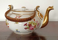 Ancienne théière porcelaine d'occasion  Boulogne-sur-Mer