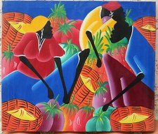 Grand tableau haïtien d'occasion  Toulon-