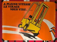 Affiche ancienne originale d'occasion  Plougonven