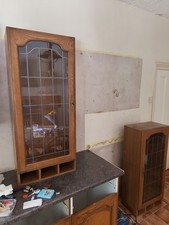 Glass fronted kitchen for sale  HEATHFIELD