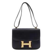 Bolsa de ombro HERMES Constance 24 vintage azul marinho/ouro caixa de ferragens carf feminina comprar usado  Enviando para Brazil