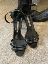 Manolo blahnik riemchensandale gebraucht kaufen  Karlsruhe