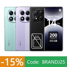 Xiaomi Redmi Note 14 Pro 5G Smartphone 8+256GB 200MP NFC 120Hz 5110mAh Globale na sprzedaż  Wysyłka do Poland
