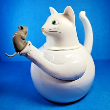 Vtg enamelware teapot for sale  Milner