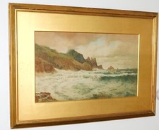 Original antique watercolor for sale  Tenants Harbor
