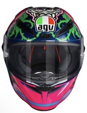 Capacete de motocicleta AGV Veloce-S Salom 2016 (azul | rosa) tamanho grande comprar usado  Enviando para Brazil