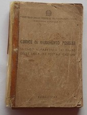Codice avviamento postale. usato  Italia