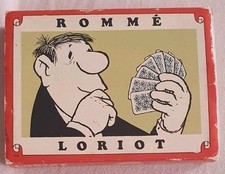 Loriot romme kartenspiel gebraucht kaufen  Varel