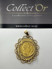 Pendentif 18k francs d'occasion  Saint-Jeannet