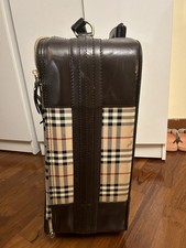 Valigia trolley burberry usato  Roma