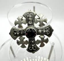 Broche Jerusalém Cruz Geisler Cruzeiros Aéreos Prata Esterlina Estampado 935 comprar usado  Enviando para Brazil