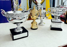 Troféu de tênis masculino Grand Slam Trophy 16cm resina réplica 4 troféu comprar usado  Enviando para Brazil
