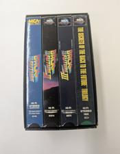 Back to the Future VHS Box Set - Includes Sealed "The Secrets of..." VHS na sprzedaż  Wysyłka do Poland