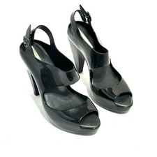 Usado, Salto alto feminino Melissa Amazonas Black Jelly tamanho EUA 8 comprar usado  Enviando para Brazil