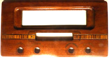 Usado, CONSOLA PHILCO 42-1008 de colección: placa frontal de madera con buenos gráficos 12 y 1/8 de ancho segunda mano  Embacar hacia Argentina