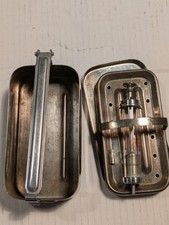 Siringa vetro metallo usato  Pinerolo