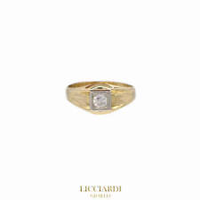 Anello solitario uomo usato  Marigliano