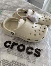 Cream beige crocs for sale  BISHOP AUCKLAND