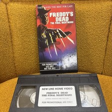 RARE! Promotional Freddy’s Dead Nightmare On Elm Street VHS 1991 Tested, usado comprar usado  Enviando para Brazil