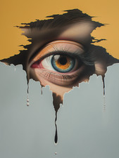 Surreal eye tearing for sale  House Springs