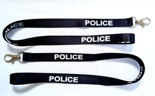 Police lanyard black for sale  WALLASEY