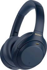 Fones de ouvido supra-auriculares sem fio Sony WH-1000XM4 cancelamento de ruído azul meia-noite, usado comprar usado  Enviando para Brazil
