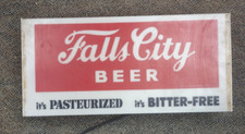 Vintage - Placa iluminada pasteurizada de cerveja Falls City - VEJA FOTOS, usado comprar usado  Enviando para Brazil