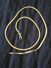 14k gold herringbone chain for sale  Duncan Falls