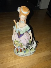 Porzellan figur hirtin gebraucht kaufen  München