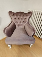 Hrensessel chesterfield taupe gebraucht kaufen  Bielefeld