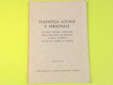 Statistica locale personale usato  Comiso