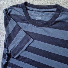 Camiseta masculina Taylor Stitch algodão cânhamo 42 grande azul ao ar livre praia costeira hippie, usado comprar usado  Enviando para Brazil