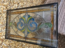 Stained glass double for sale  CORSHAM