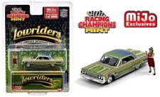 Używany, CHEVROLET Impala Lowrider + figurka - 1964 - zielona - Racing Champions 1:64 na sprzedaż  Wysyłka do Poland