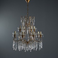 Lampadario antico metallo usato  Cambiago