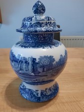 Spode england blue for sale  LONDON