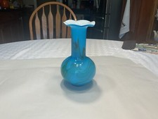 Vintage turquoise vase for sale  Harvest