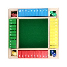 Juego de Mesa de Dados Shut The Box: 2 a 4 Jugadores (Multicolor), usado comprar usado Juego de Mesa de Dados Shut The Box: 2 a 4 Jugadores (Multicolor), usado comprar usado  Enviando para Brazil