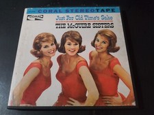 The McGuire Sisters – Just For Old Times Sake VG++ 7&1/2 IPS REEL 1961 TESTED comprar usado  Enviando para Brazil