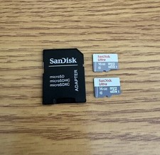 Cartão de memória Sandisk Ultra Micro SD 16GB X 2 32GB inclui adaptador, estojo de armazenamento comprar usado  Enviando para Brazil