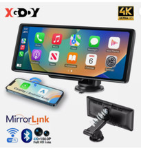 XGODY 10" 4K carro DVR Dash Cam 2 canais gravador de vídeo espelho GPS WIFI G-sensor comprar usado  Enviando para Brazil