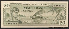 Nouvelle calédonie billet d'occasion  Ogeu-les-Bains
