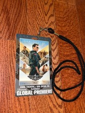 Cordão de Ingresso Top Gun Maverick Estreia Mundial Exibição Tom Cruise Filme RARO comprar usado  Enviando para Brazil