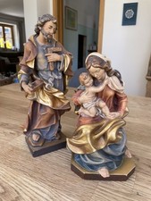 Holzschnitzerei holzfiguren he gebraucht kaufen  Reichersbeuern