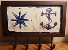 Nautical framed slate for sale  Willow Spring