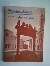 Opuscolo montepulciano sue usato  Battipaglia