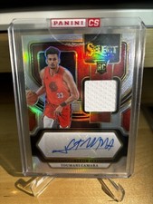 2023-24 Panini Select Toumani Camara Silver Prizm Rookie Patch Auto RPA RC comprar usado  Enviando para Brazil