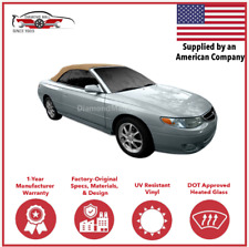 Compatível com: Toyota Solara conversível topo com janela de vidro aquecida 1999-2003 sarja bronzeada comprar usado  Enviando para Brazil