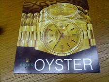 Rolex yster prospekt gebraucht kaufen  Erlangen